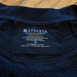Athleta blue size small top - workout